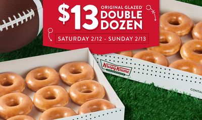 Receive 2 Original Glazed Dozens for Only $13 at Krispy Kreme this Weekend