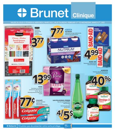Brunet Clinique Flyer February 17 to March 2