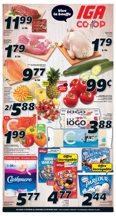 IGA (NB) Flyer February 17 to 23