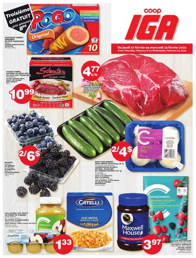 Coop IGA Flyer February 17 to 23