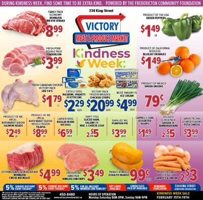 Victory Meat Market Flyer February 15 to 19