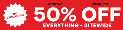 Bluenotes Canada Offers: Save 50% off Everything Sitewide + FREE Shipping On All Orders
