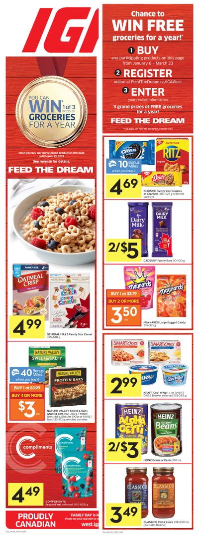 IGA (West) Flyer February 17 to 23