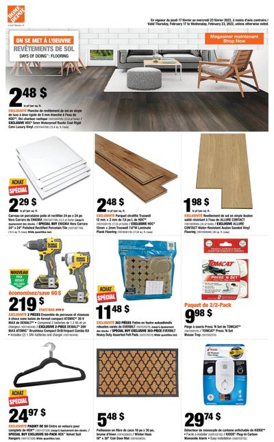 Home Depot (QC) Flyer February 17 to 23