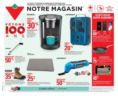 Canadian Tire (QC) Flyer February 17 to 23 Canadian Tire (QC) Flyer February 17 to 23