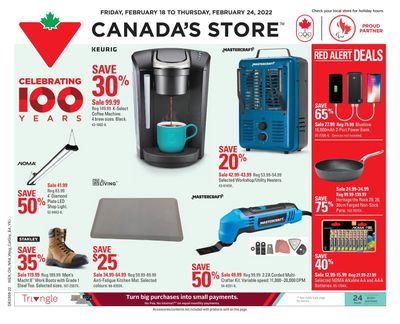 Canadian Tire (ON) Flyer February 18 to 24