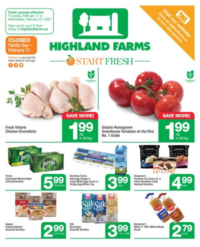 Highland Farms Flyer February 17 to 23