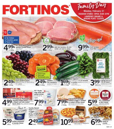 Fortinos Flyer February 17 to 23