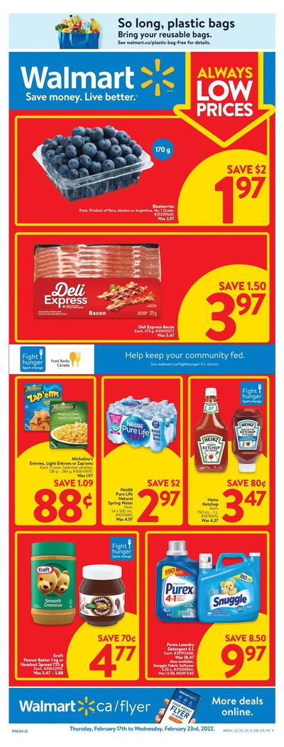 Walmart (Atlantic) Flyer February 17 to 23