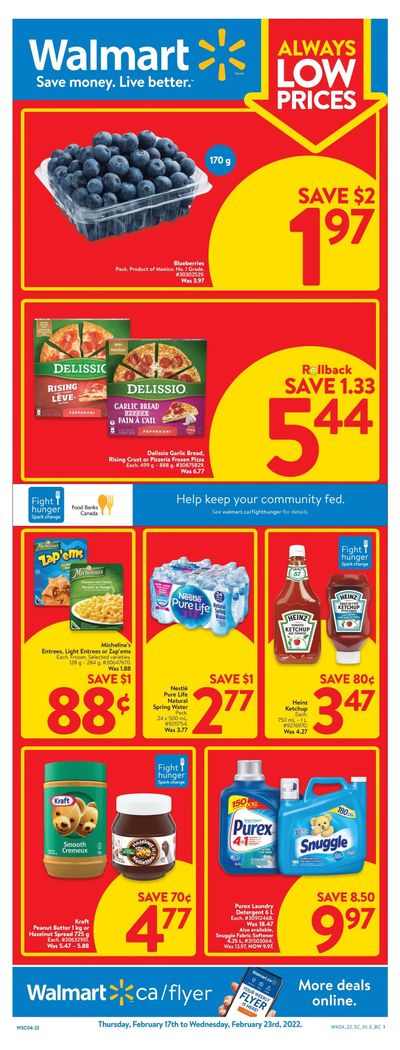 Walmart (West) Flyer February 17 to 23