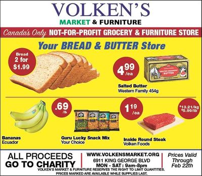 Volken's Market & Furniture Flyer February 16 to 22