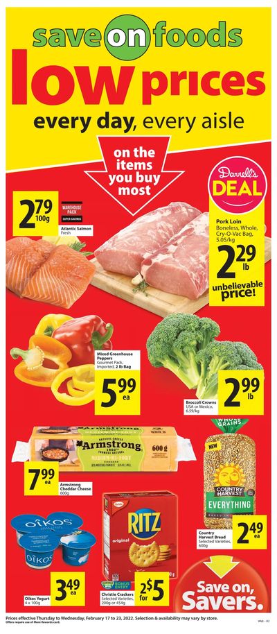Save on Foods (AB) Flyer February 17 to 23