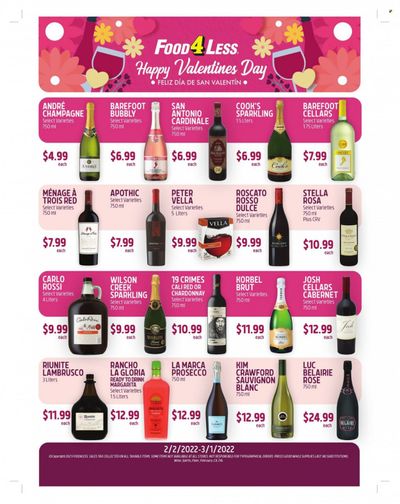 Food 4 Less (CA) Weekly Ad Flyer February 17 to February 24