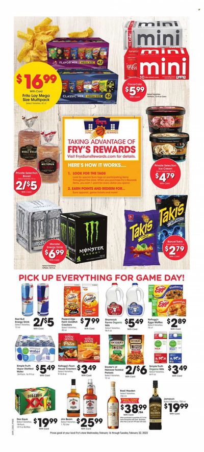 Fry’s (AZ) Weekly Ad Flyer February 17 to February 24