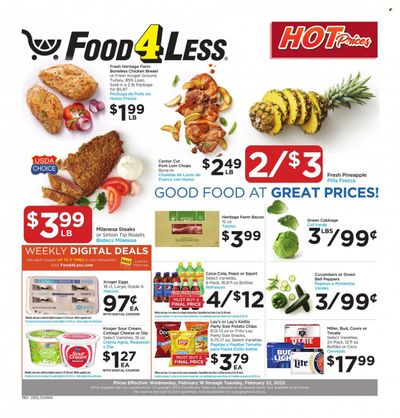 Food 4 Less (IL) Weekly Ad Flyer February 17 to February 24