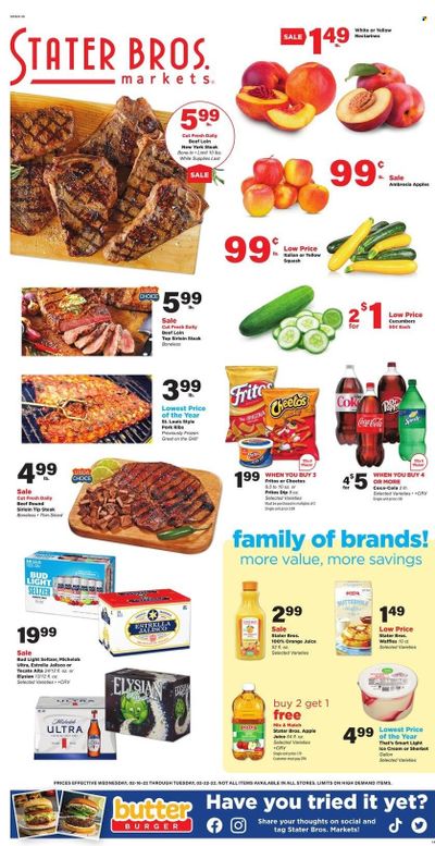 Stater Bros. (CA) Weekly Ad Flyer February 17 to February 24