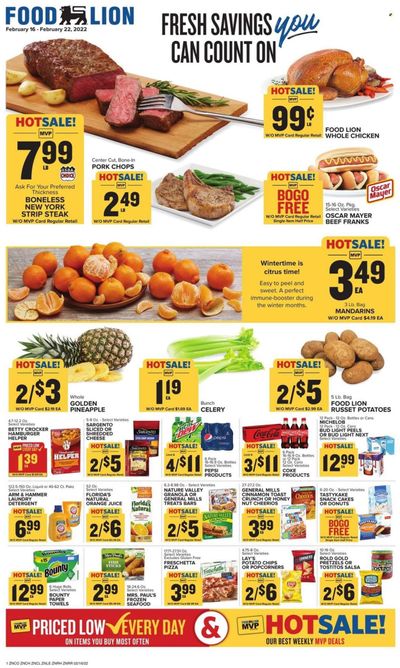 Food Lion (NC) Weekly Ad Flyer February 17 to February 24