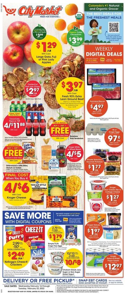 City Market (CO, UT, WY) Weekly Ad Flyer February 17 to February 24