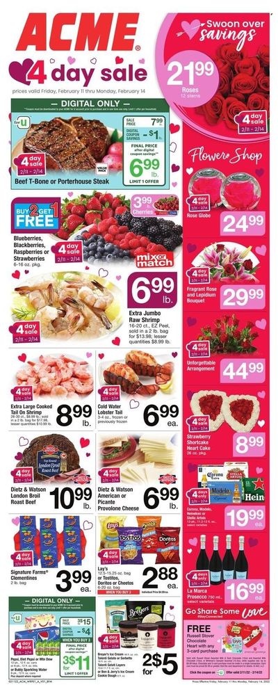 ACME (DE, NJ, NY, PA) Weekly Ad Flyer February 17 to February 24