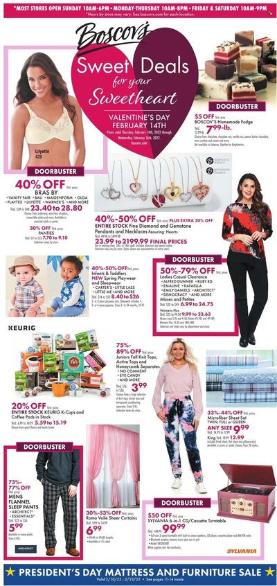 Boscov's (CT, DE, MD, NJ, NY, PA) Weekly Ad Flyer February 17 to February 24