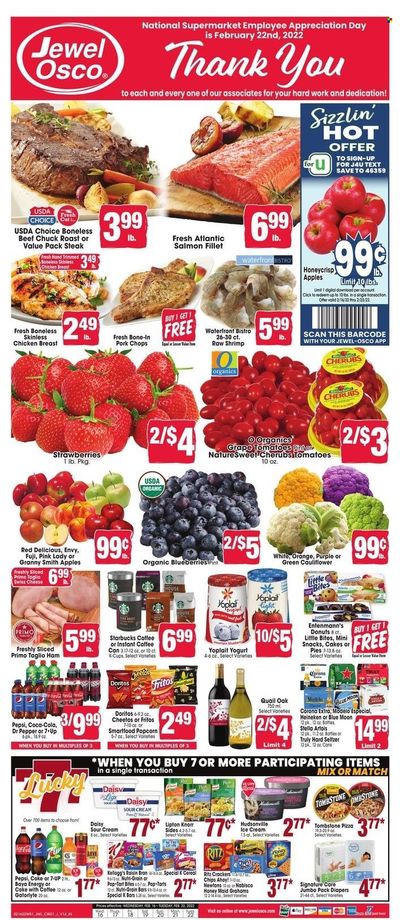 Jewel Osco (IN) Weekly Ad Flyer February 17 to February 24