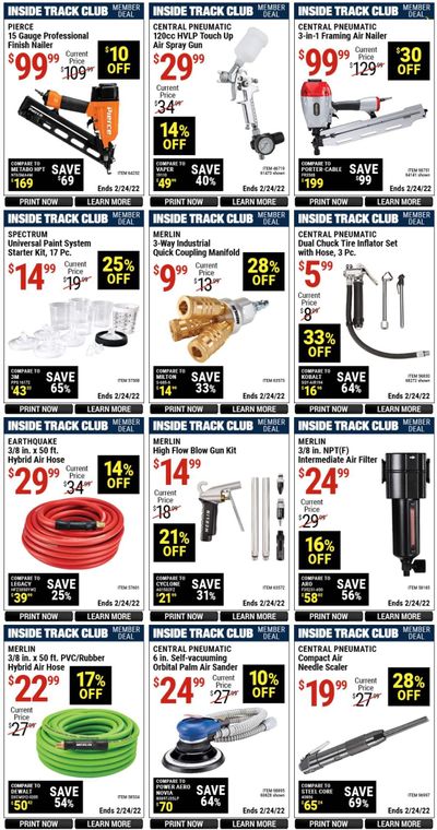 Harbor Freight Weekly Ad Flyer February 17 to February 24