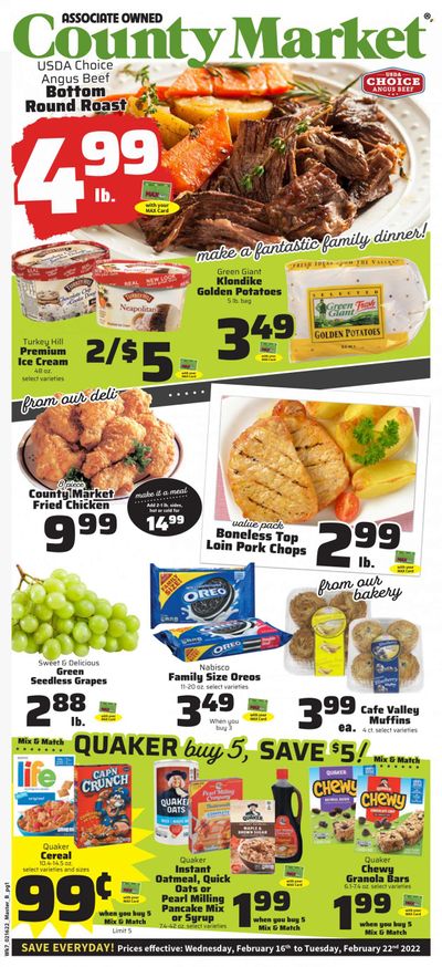 County Market (IL, IN, MO) Weekly Ad Flyer February 17 to February 24