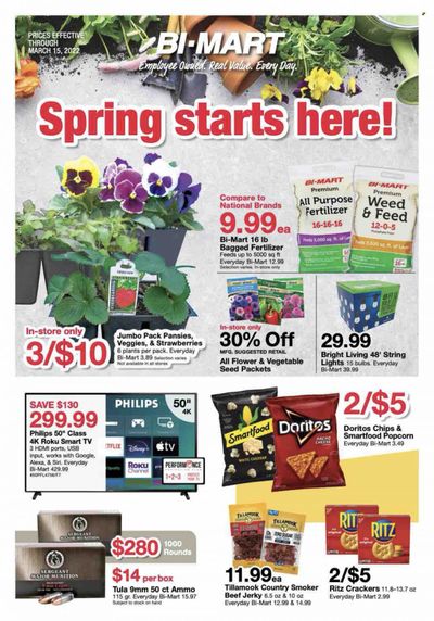 Bi-Mart (ID, OR, WA) Weekly Ad Flyer February 17 to February 24