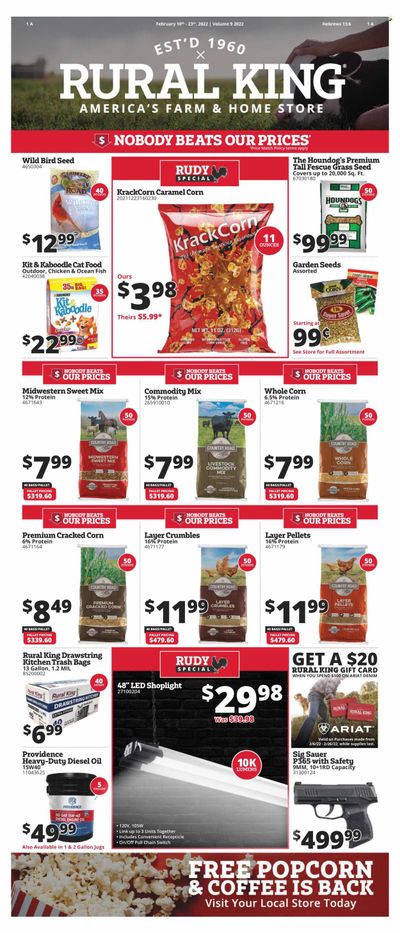 Rural King Weekly Ad Flyer February 17 to February 24
