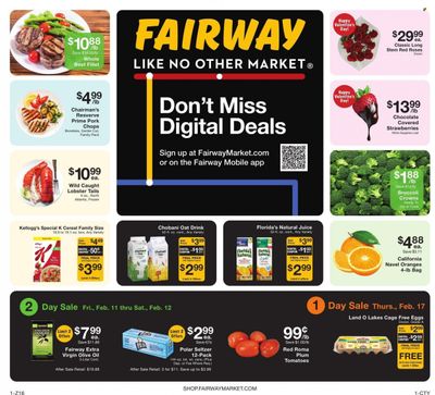 Fairway Market (CT, NJ, NY) Weekly Ad Flyer February 17 to February 24