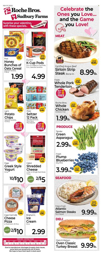 Roche Bros. (MA) Weekly Ad Flyer February 17 to February 24