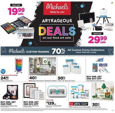 Michaels Weekly Ad Flyer February 17 to February 24