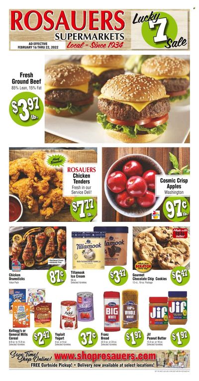 Rosauers (ID, MT, OR, WA) Weekly Ad Flyer February 17 to February 24
