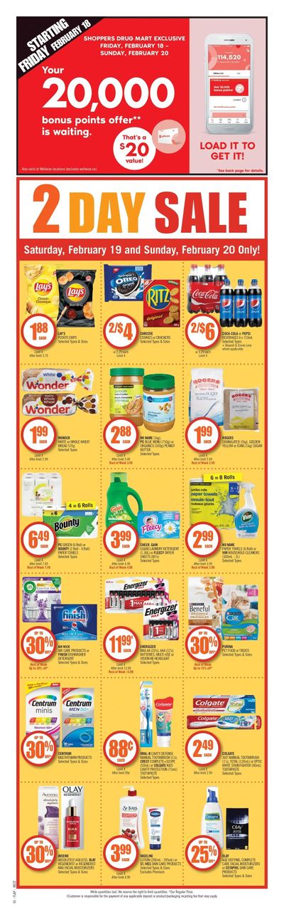 Shoppers Drug Mart (West) Flyer February 19 to 24