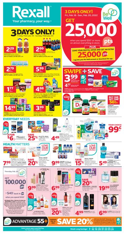Rexall (MB) Flyer February 18 to 24