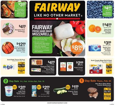 Fairway Market (CT, NJ, NY) Weekly Ad Flyer February 17 to February 24