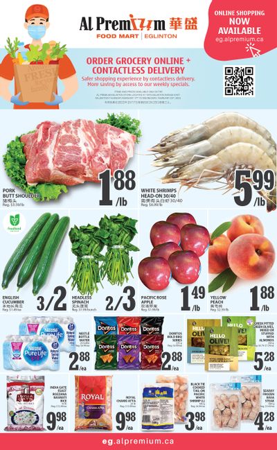 Al Premium Food Mart (Eglinton Ave.) Flyer February 17 to 23