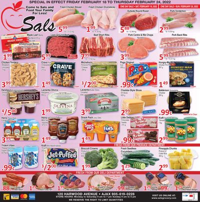 Sal's Grocery Flyer February 18 to 24