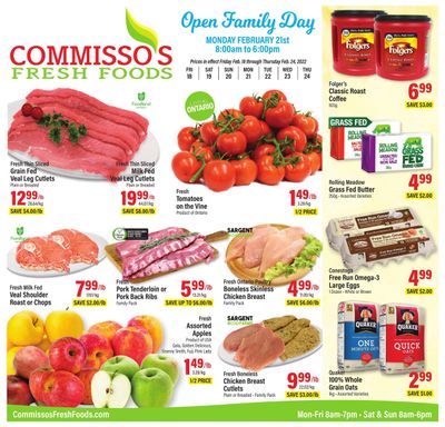 Commisso's Fresh Foods Flyer February 18 to 24