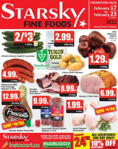 Starsky Foods Flyer February 17 to 23