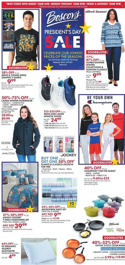 Boscov's (CT, DE, MD, NJ, NY, PA) Weekly Ad Flyer February 17 to February 24