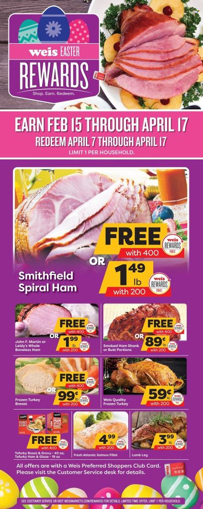 Weis (MD, NY, PA) Weekly Ad Flyer February 17 to February 24