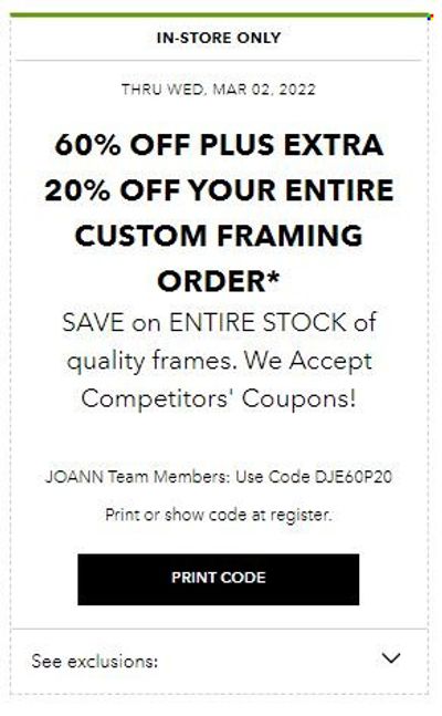 JOANN Weekly Ad Flyer February 17 to February 24