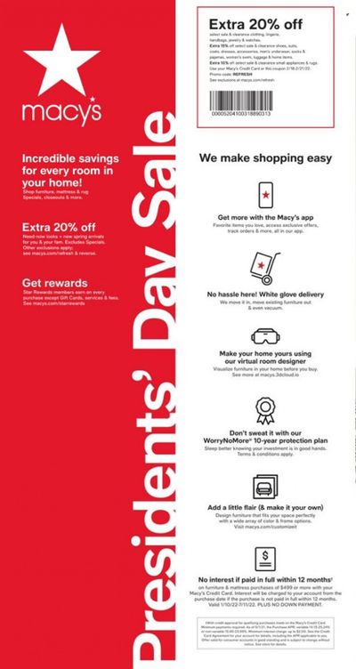 Macy's Weekly Ad Flyer February 17 to February 24