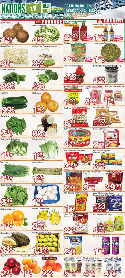 Nations Fresh Foods (Hamilton) Flyer February 18 to 24