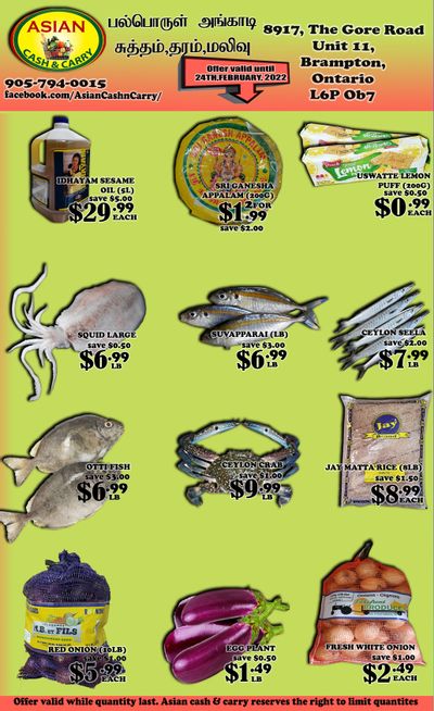 Asian Cash & Carry Flyer February 18 to 24