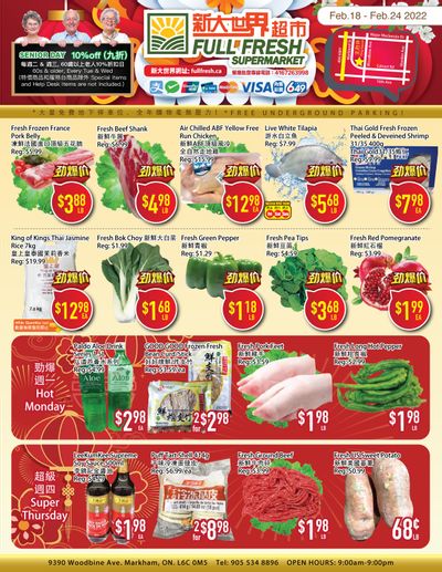 Full Fresh Supermarket Flyer February 18 to 24