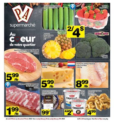 Supermarche PA Flyer February 21 to 27