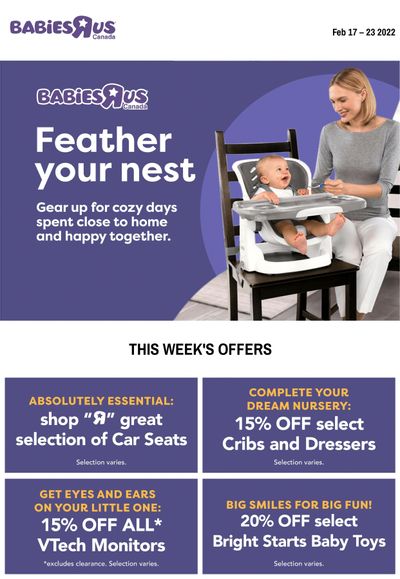 Babies R Us Flyer February 17 to 23