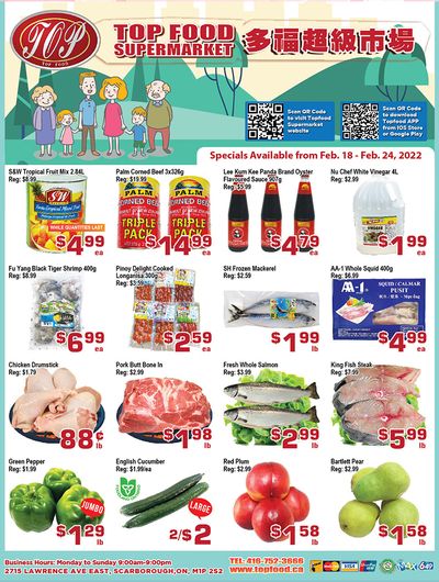 Top Food Supermarket Flyer February 18 to 24